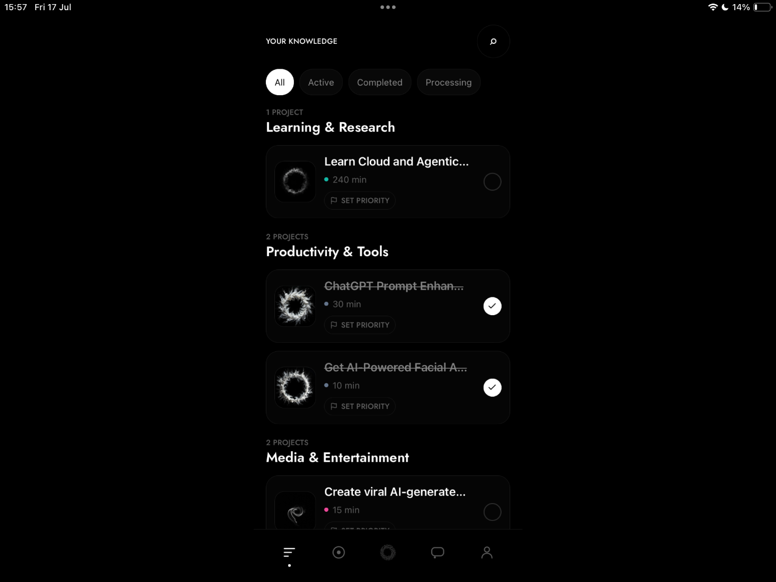 Your knowledge library